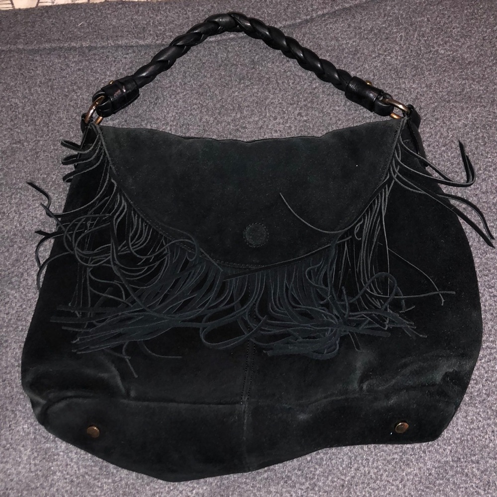 Vintage Dark Navy Blue Bag